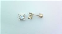 Ohrringe Dame 9KT in Gelbgold Cubic Zirconia 9K STELLE ZIRC G 1.30 G